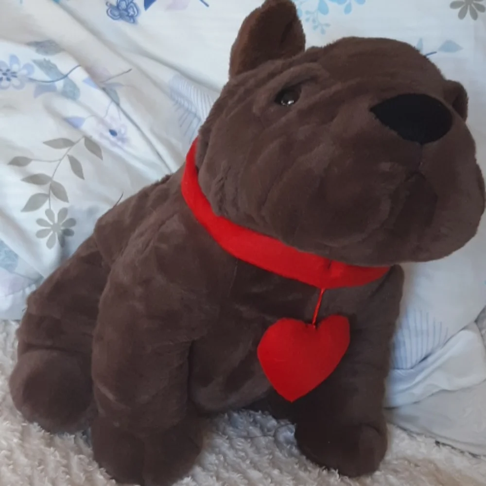 DAN DEE Wrinkle Bulldog Plush Stuffed Animal toy